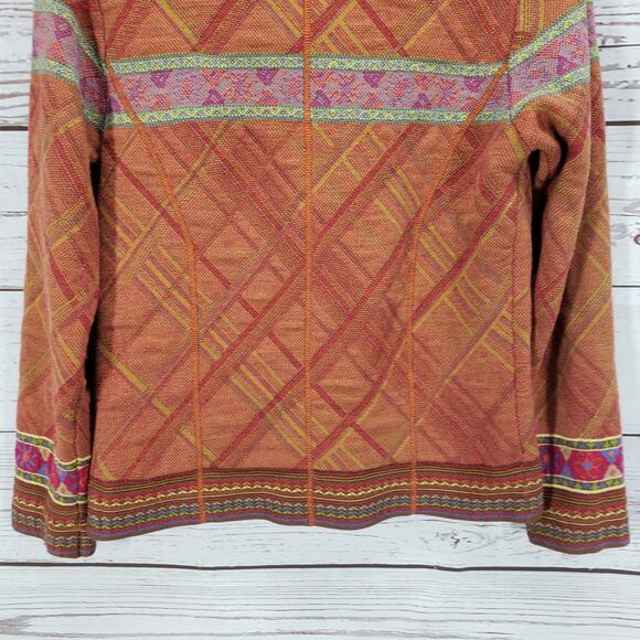 Coldwater Creek Women's Multicolor Metallic Wool Blend Jacket Size Small - Picture 13 of 13